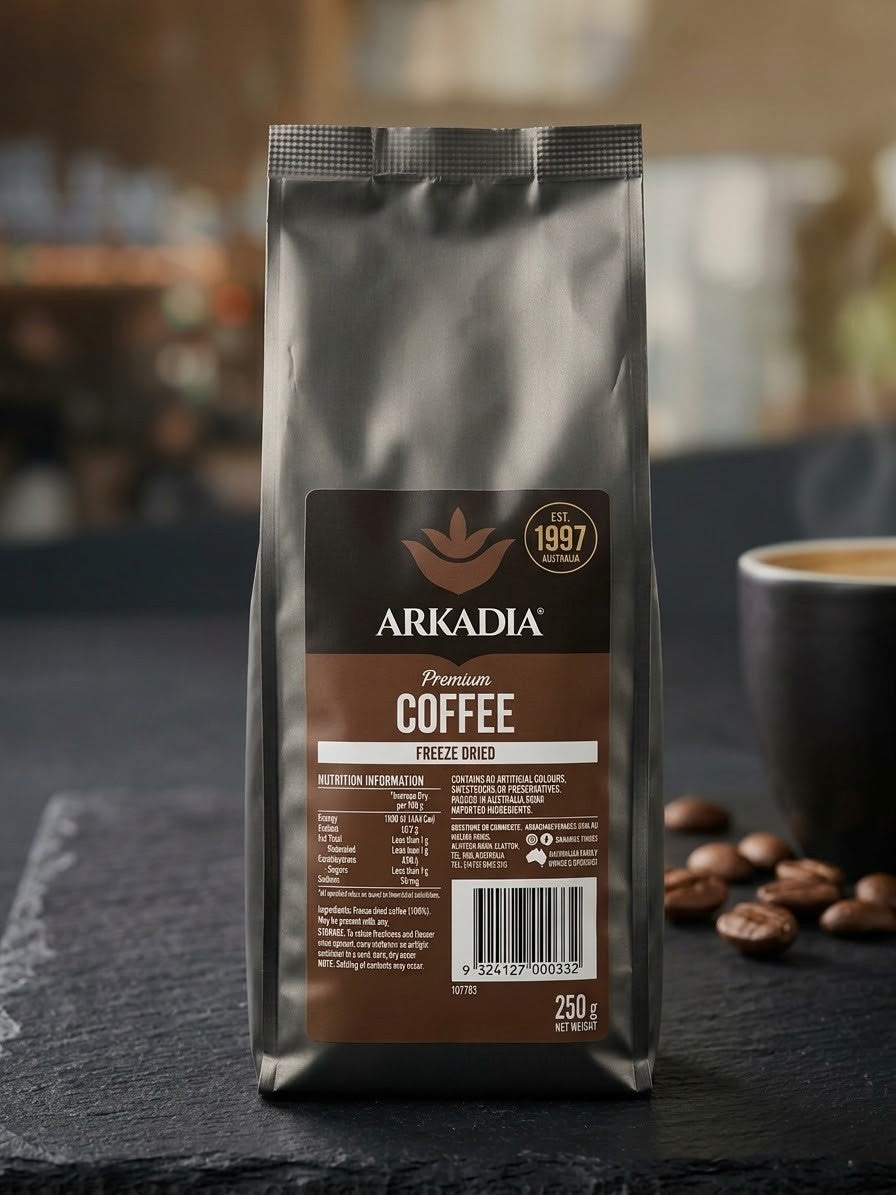 Arkadia Brazilian Dried Instant Coffee 250g