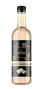 Premium Syrup | White Chocolate 750ml Bottle | ARKADIA