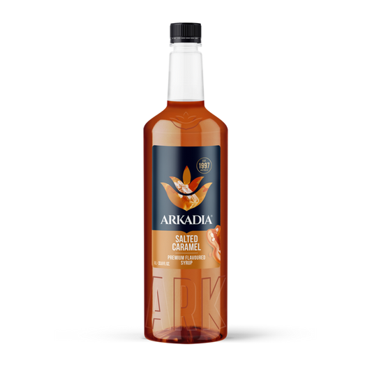 Premium Syrup | Salted Caramel 1L Bottle | ARKADIA