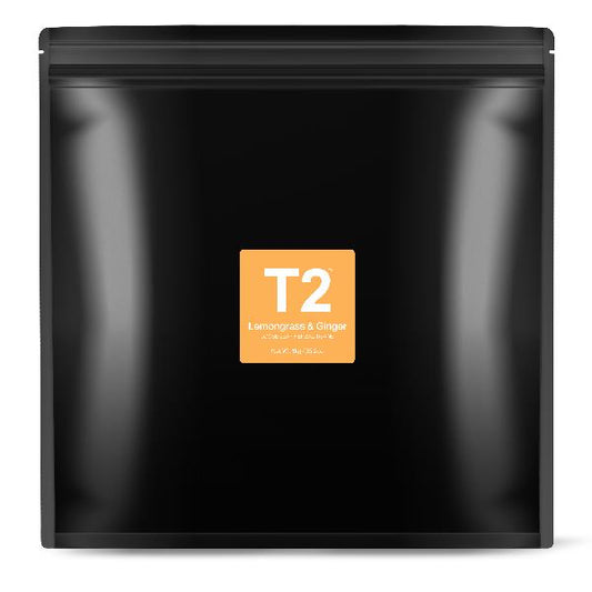T2 - Lemongrass And Ginger 1kg Loose Leal Refill Pouch