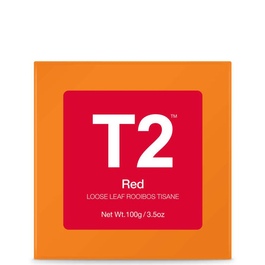 T2 - Red (Rooibos) 100g Loose Leaf Box