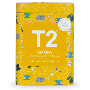 T2 - Earl Grey 25's Teabag Icon Tin