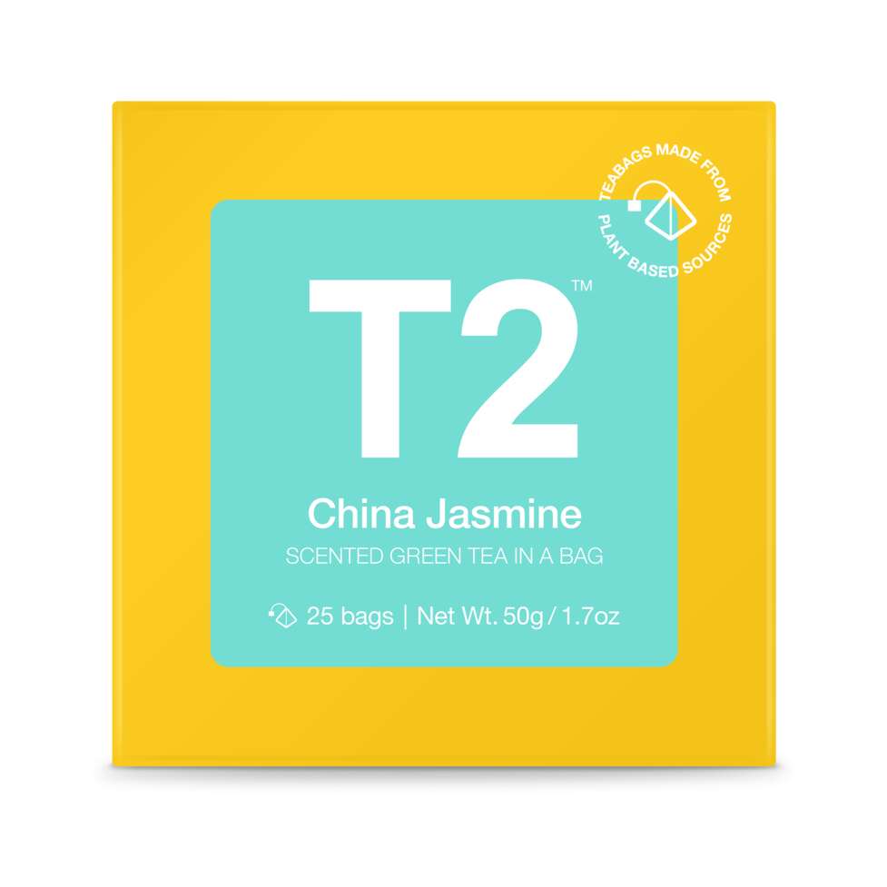 T2 - China Jasmine 25's Teabag Box