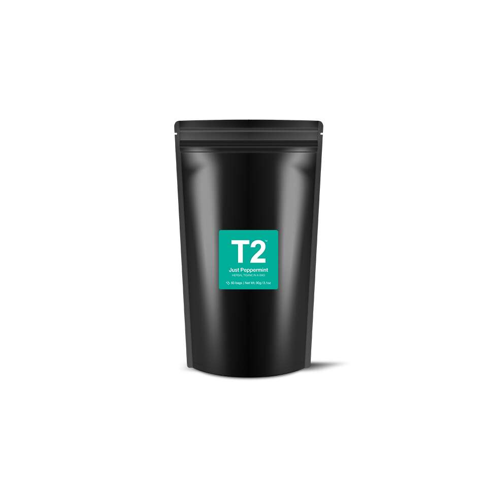 T2 - Just Peppermint 60's Teabag Refill Pouch