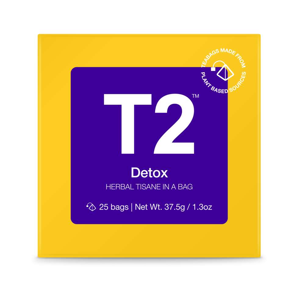 T2 - Detox 25's Teabag Box