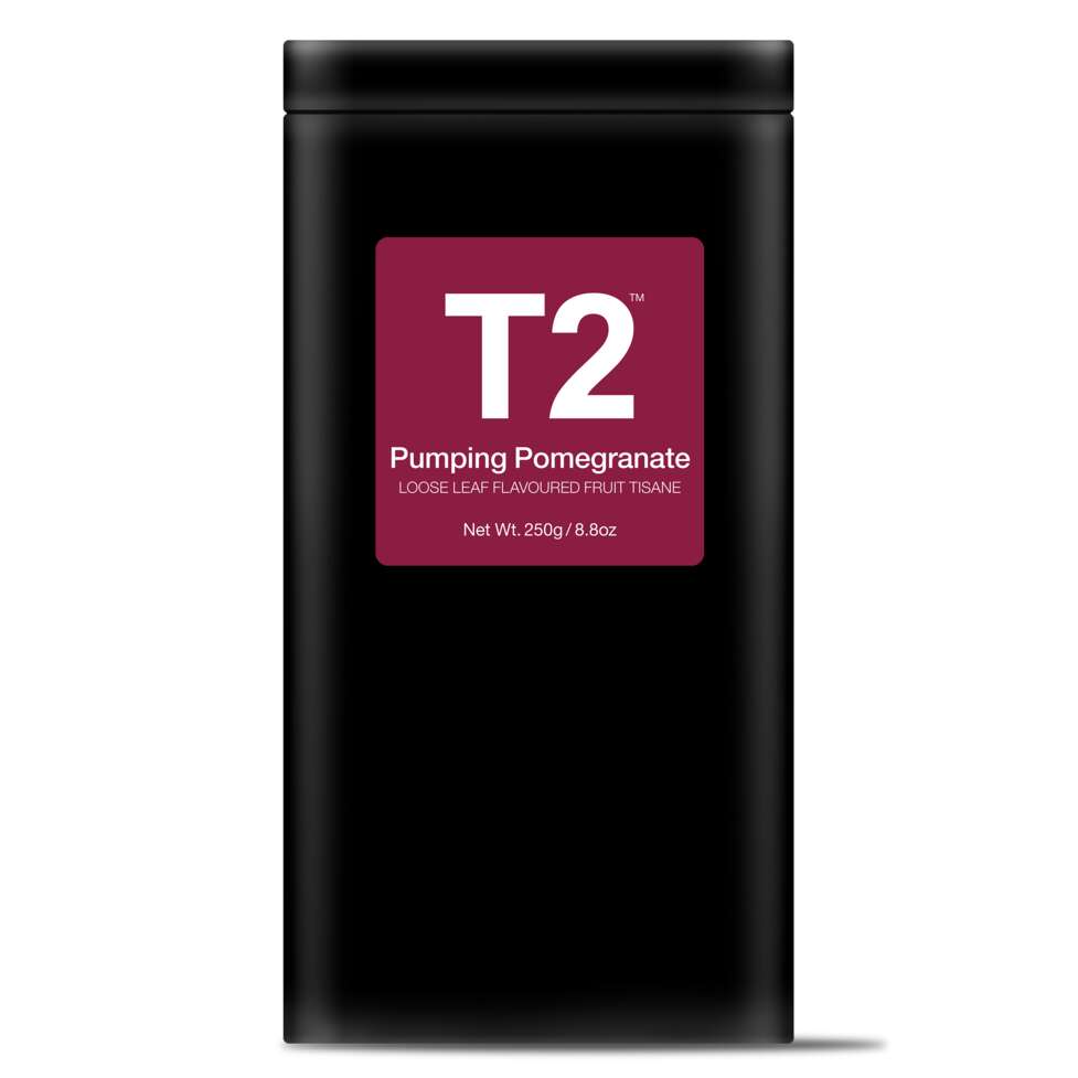 T2 - Pumping Pomegranate 250g Loose Leaf Tin