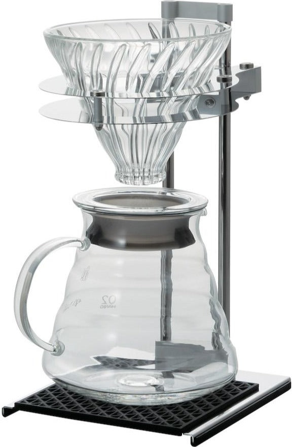  Hario V60 Arm Stand with Glass Dripper Pour Over Set