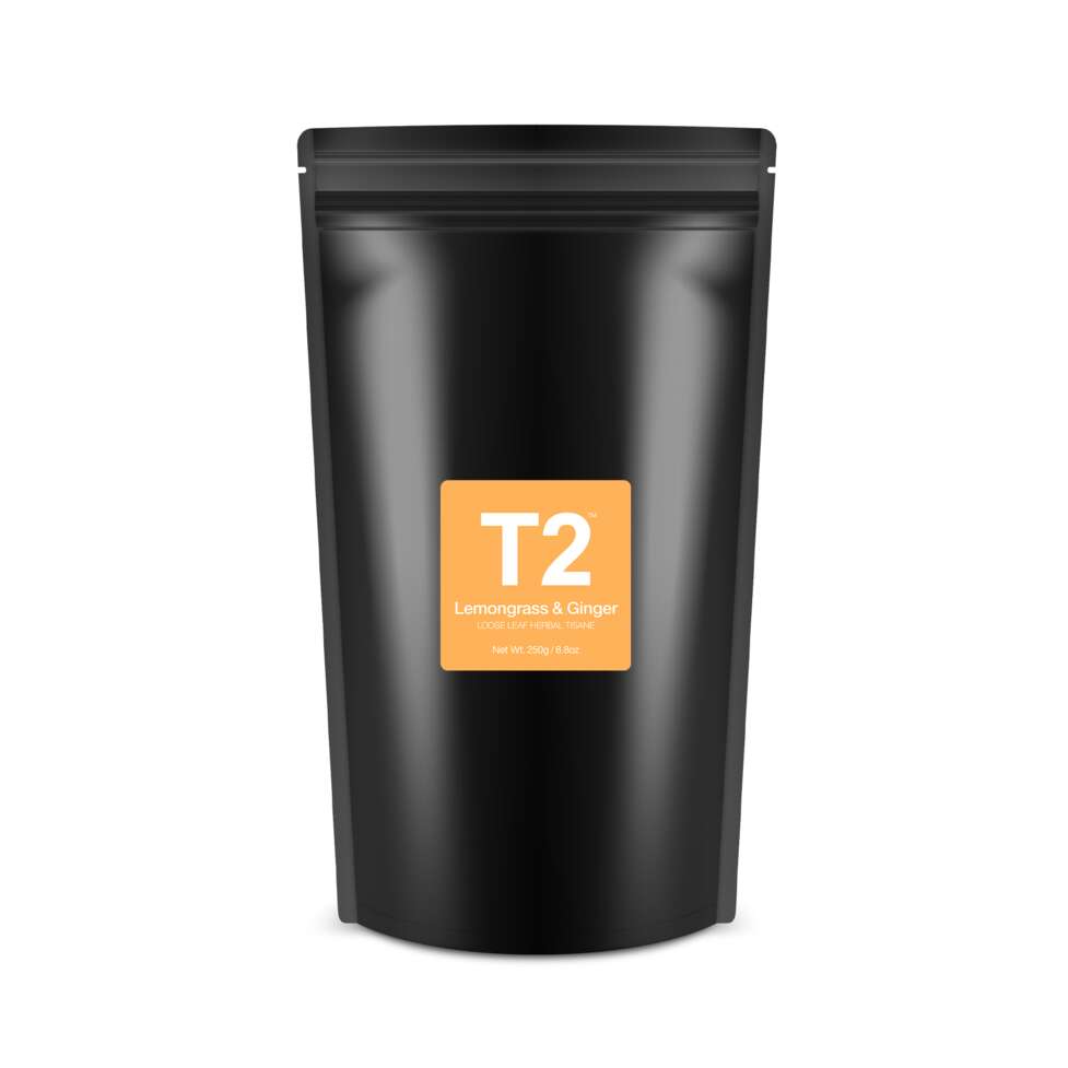 T2 - Lemongrass And Ginger 250g Loose Leaf Refill Pouch