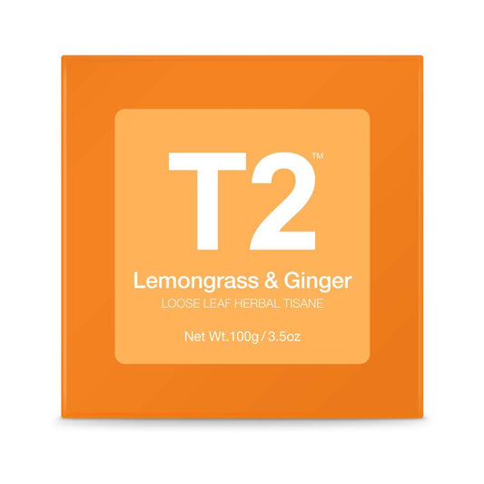 T2 - Lemongrass and Ginger 100g Loose Leaf Box