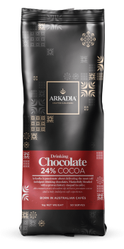 Drinking Chocolate 24% Cocoa | 1kg Foil Bag | ARKADIA