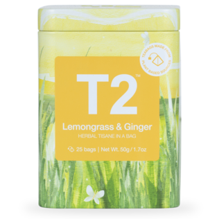 T2 - Lemongrass and Ginger 25's Teabag Icon Tin